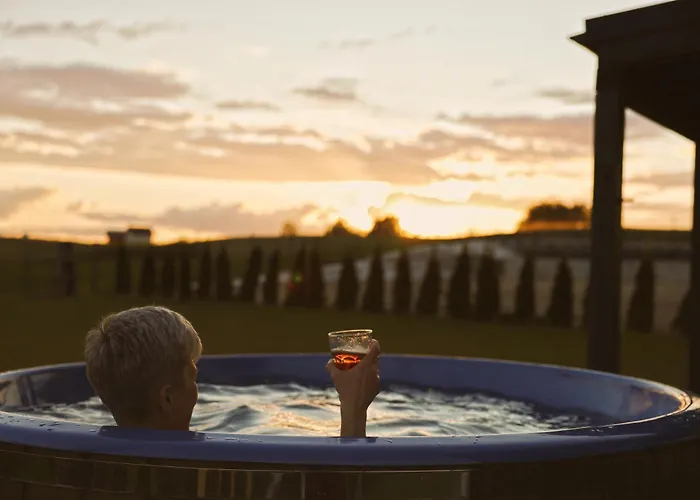 Tatil Evi Pod Lasem Bania-sauna Poleczyno