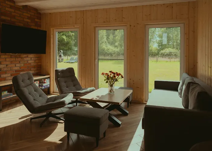 Tatil Evi Pod Lasem Bania-sauna Poleczyno